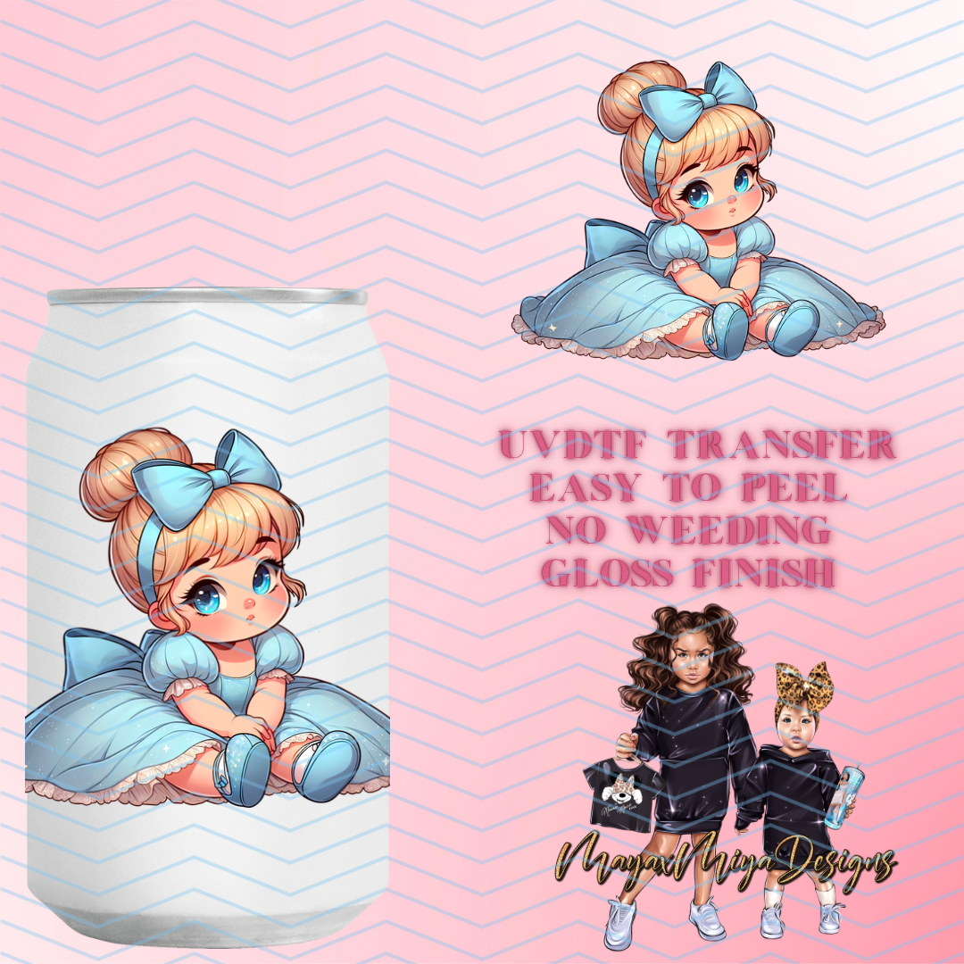 PRINCESS C LA COQUETTE UVDTF DECAL