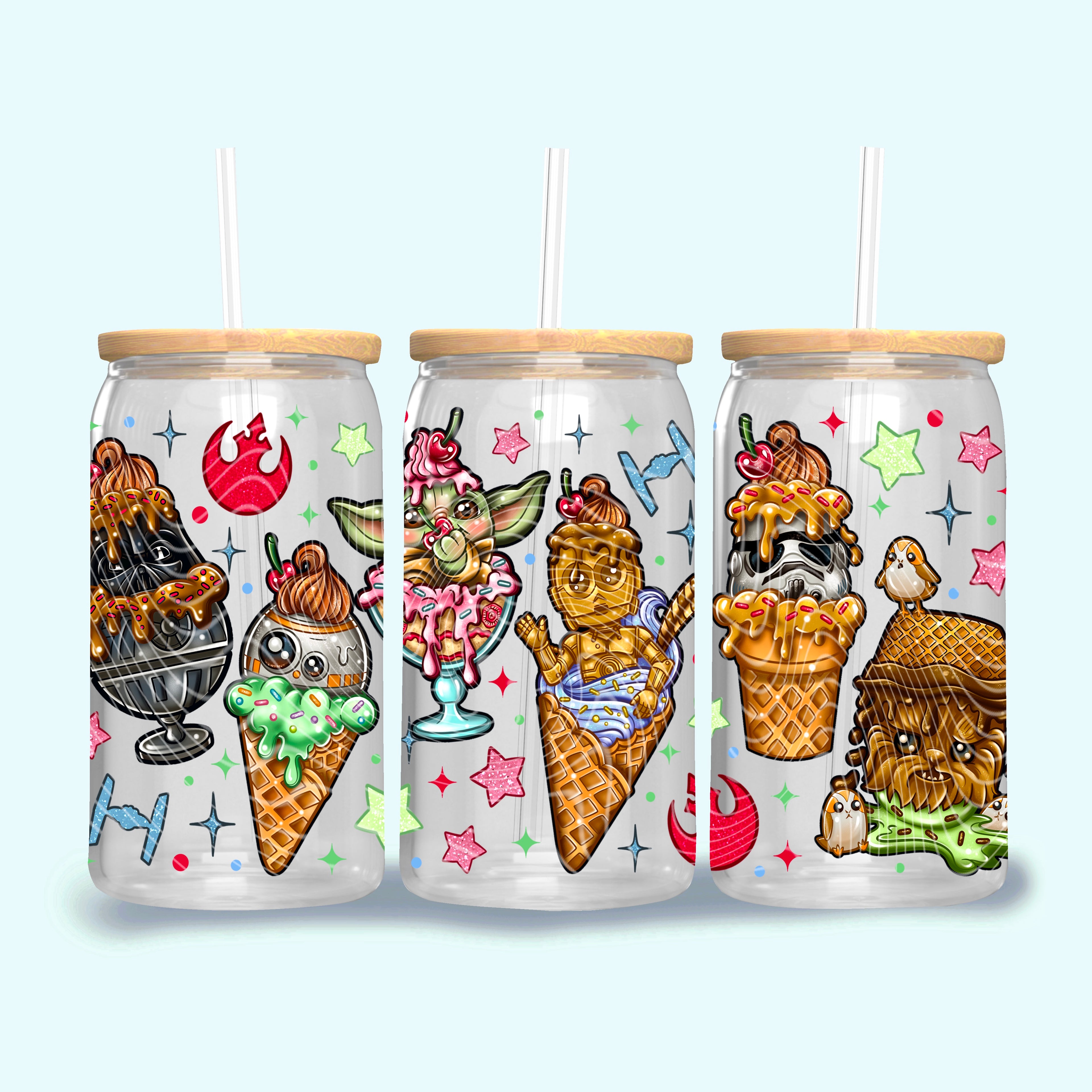 SW ICE CREAM CONES UVDTF WRAP
