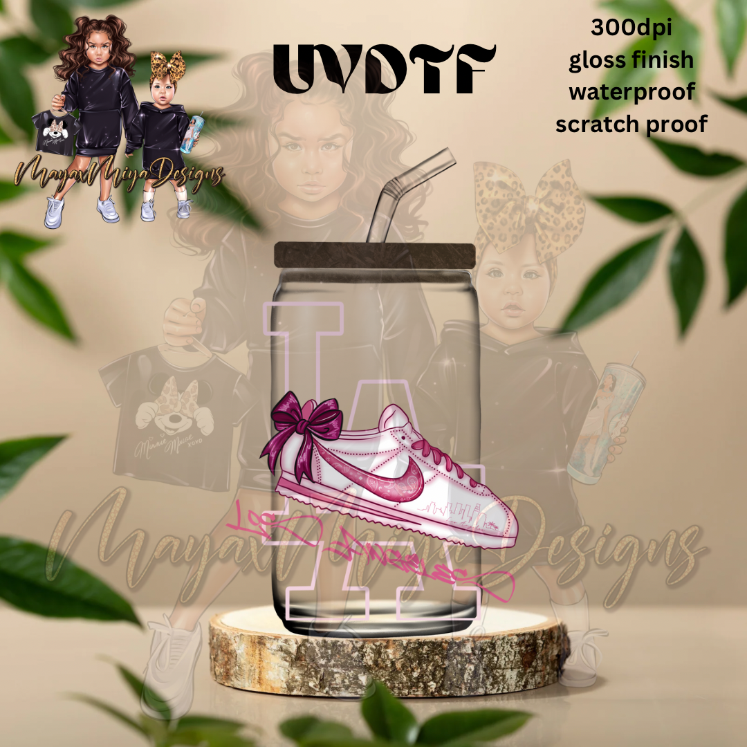 PINK CRTZ LA UVDTF DECAL