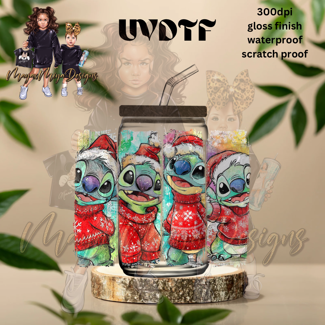 ST IN CHRISTMAS SWEATER UVDTF DECAL