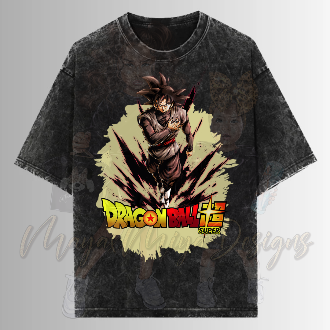 DBZ GK BLACK V2 DTF TRANSFERS