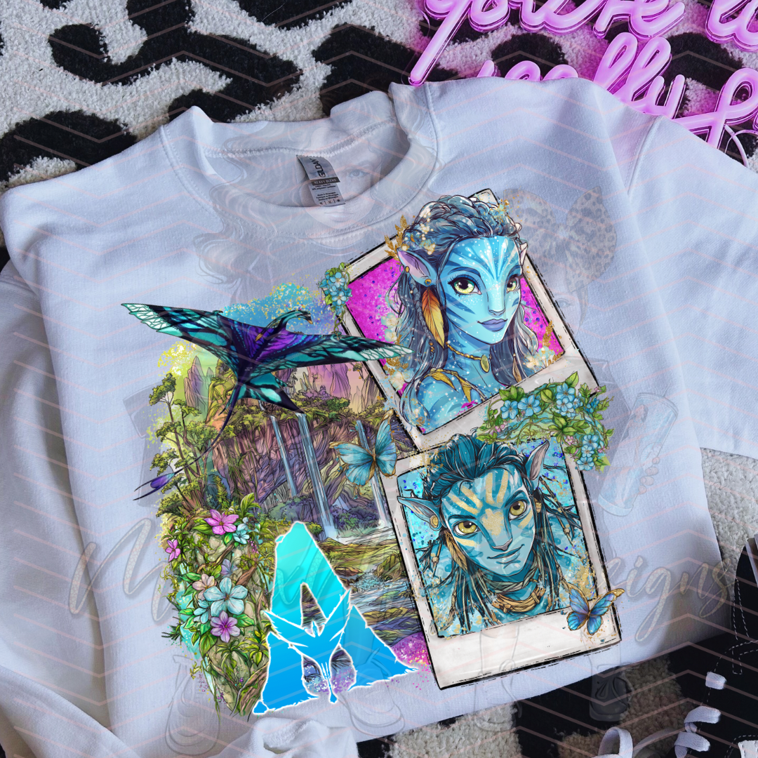 A THE WAY OF THE WATER DTF TRANSFERS