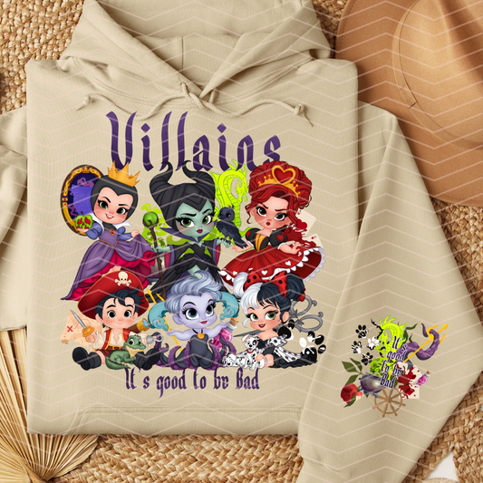 BABY VILLAINS DTF TRANSFER W SLEEVE OR POCKET