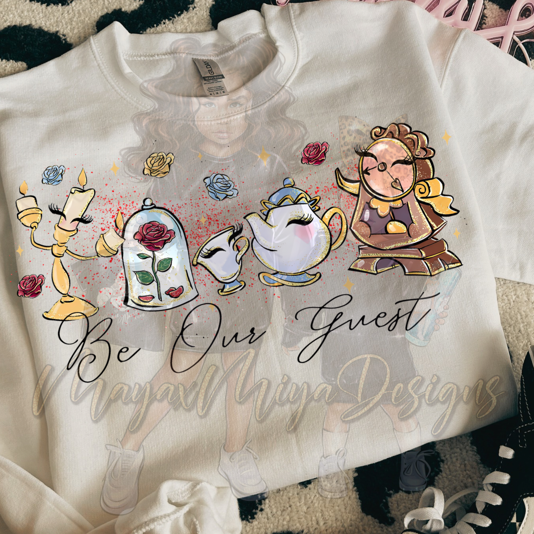 PRINCESS B EARS V3 DTF TRANSFERS