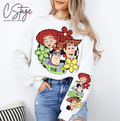 T STORY FLOWER FRIENDS DTF TRANSFERS