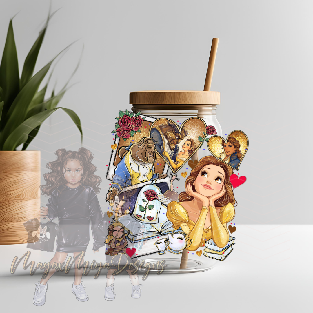 BATB LOVE STORY MASHUP UVDTF DECAL
