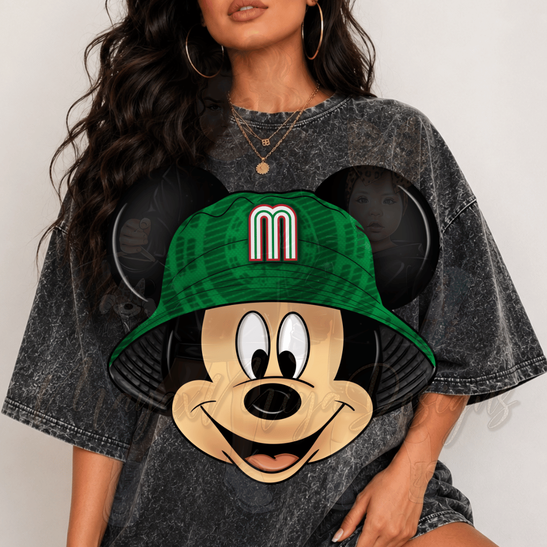 MMOUSE MEX BUCKET HAT DTF TRANSFER