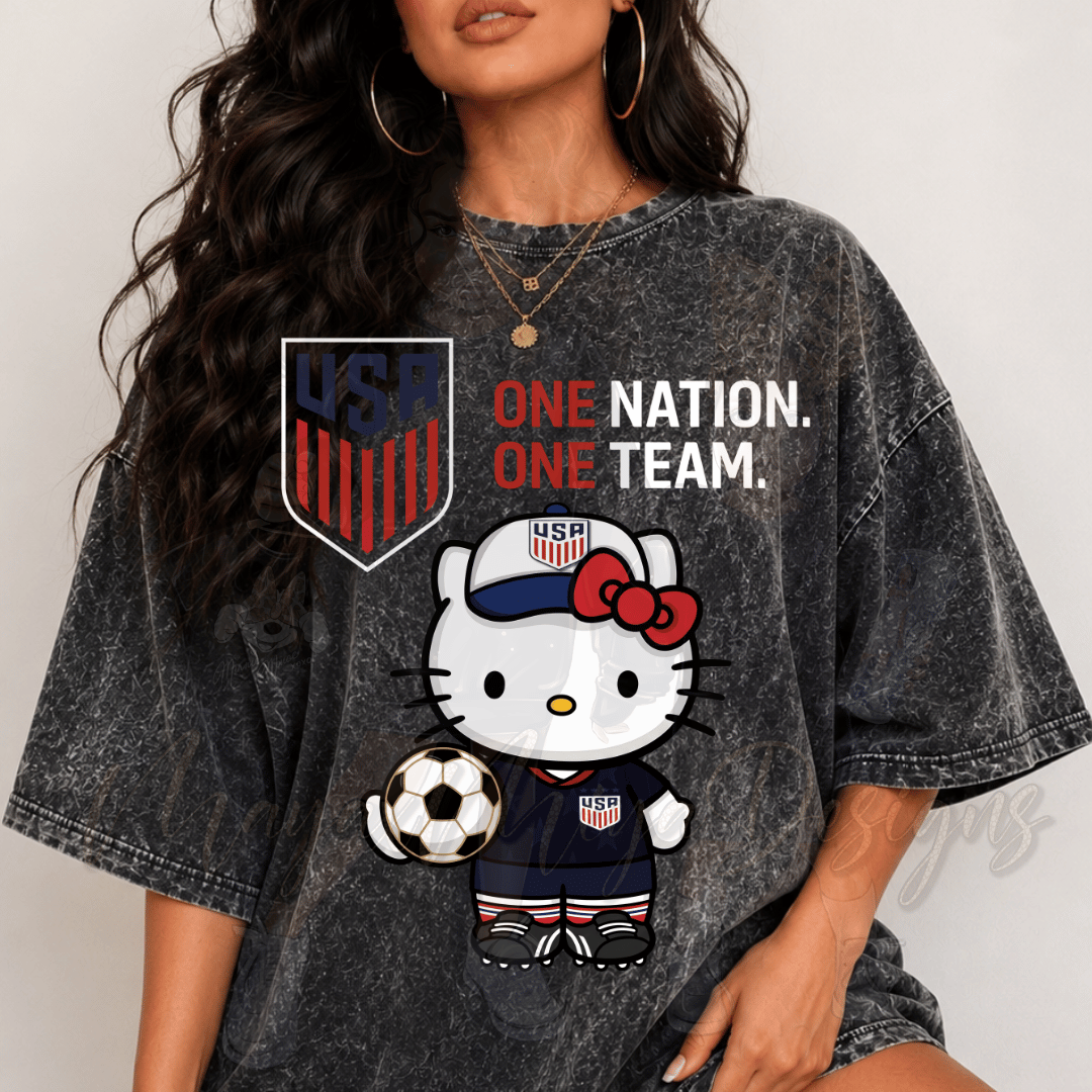 HK USA SOCCER DTF TRANSFER