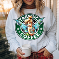 PRINCESS TB SB COFFEE DTF TRANSFERS