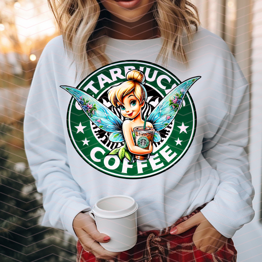 PRINCESS TB SB COFFEE DTF TRANSFERS