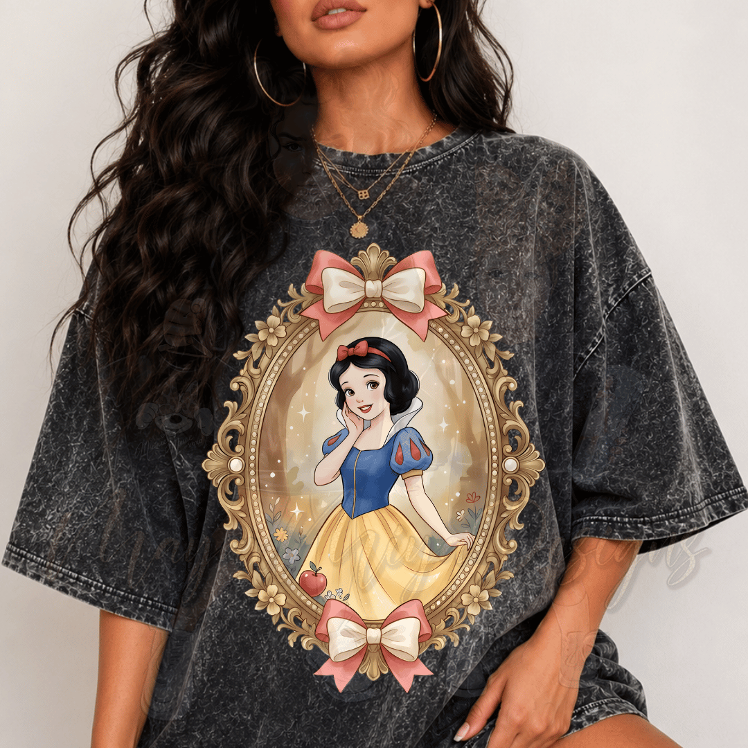 PRINCESS SW MIROR DTF TRANSFERS