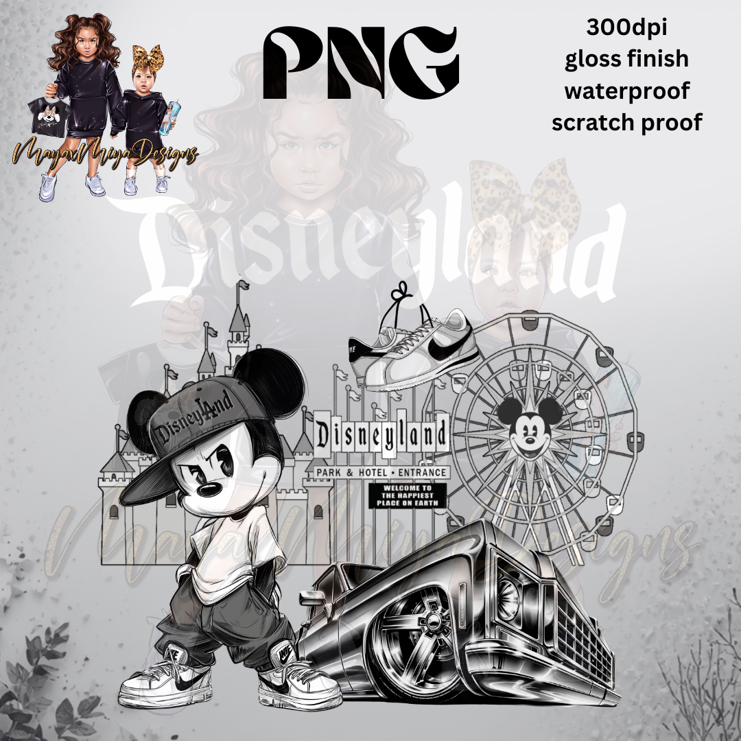 MMOUSE DLAND CHICANO STYLE PNG