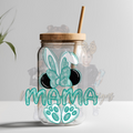 M MAMA GREEN UVDTF DECAL