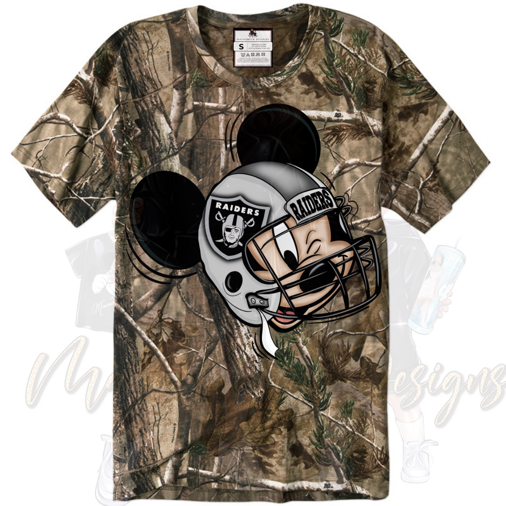 CUSTOM CAMO TEAM SHIRT