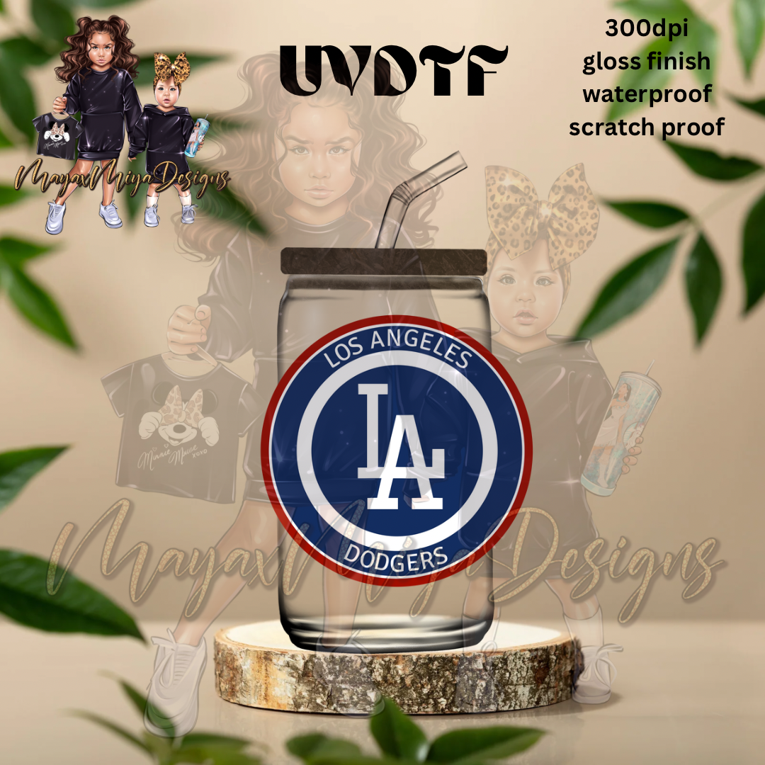 LAD BLUE & RED SYMBOL UVDTF DECAL