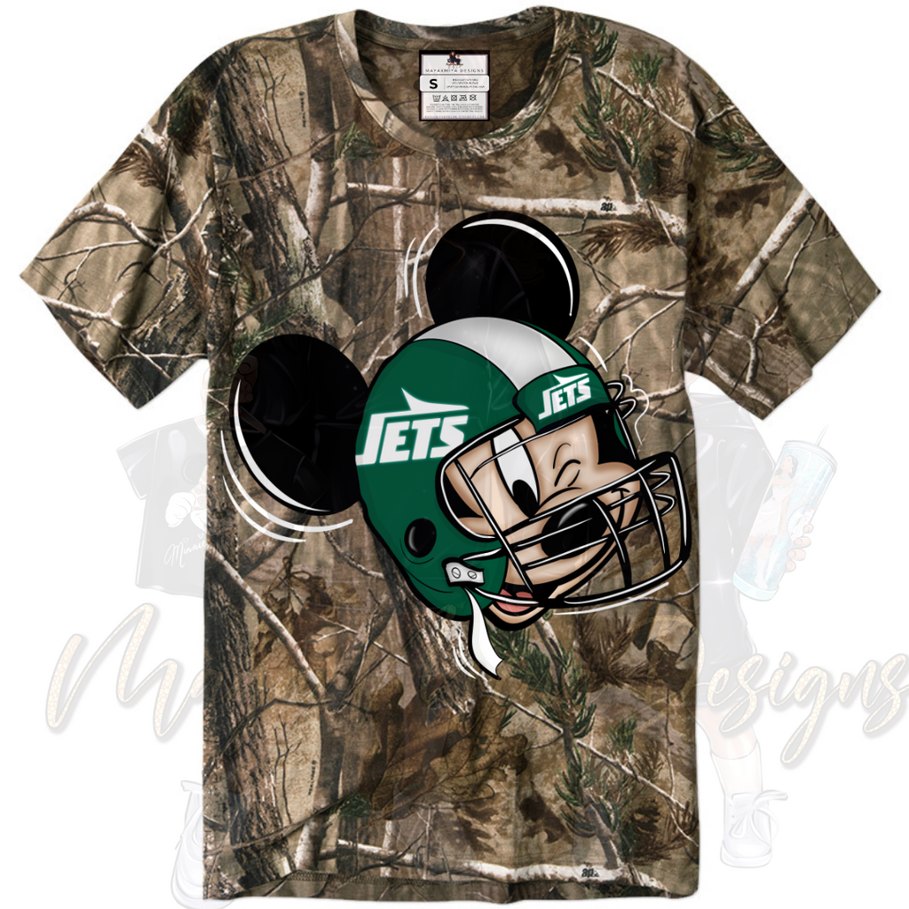CUSTOM CAMO TEAM SHIRT