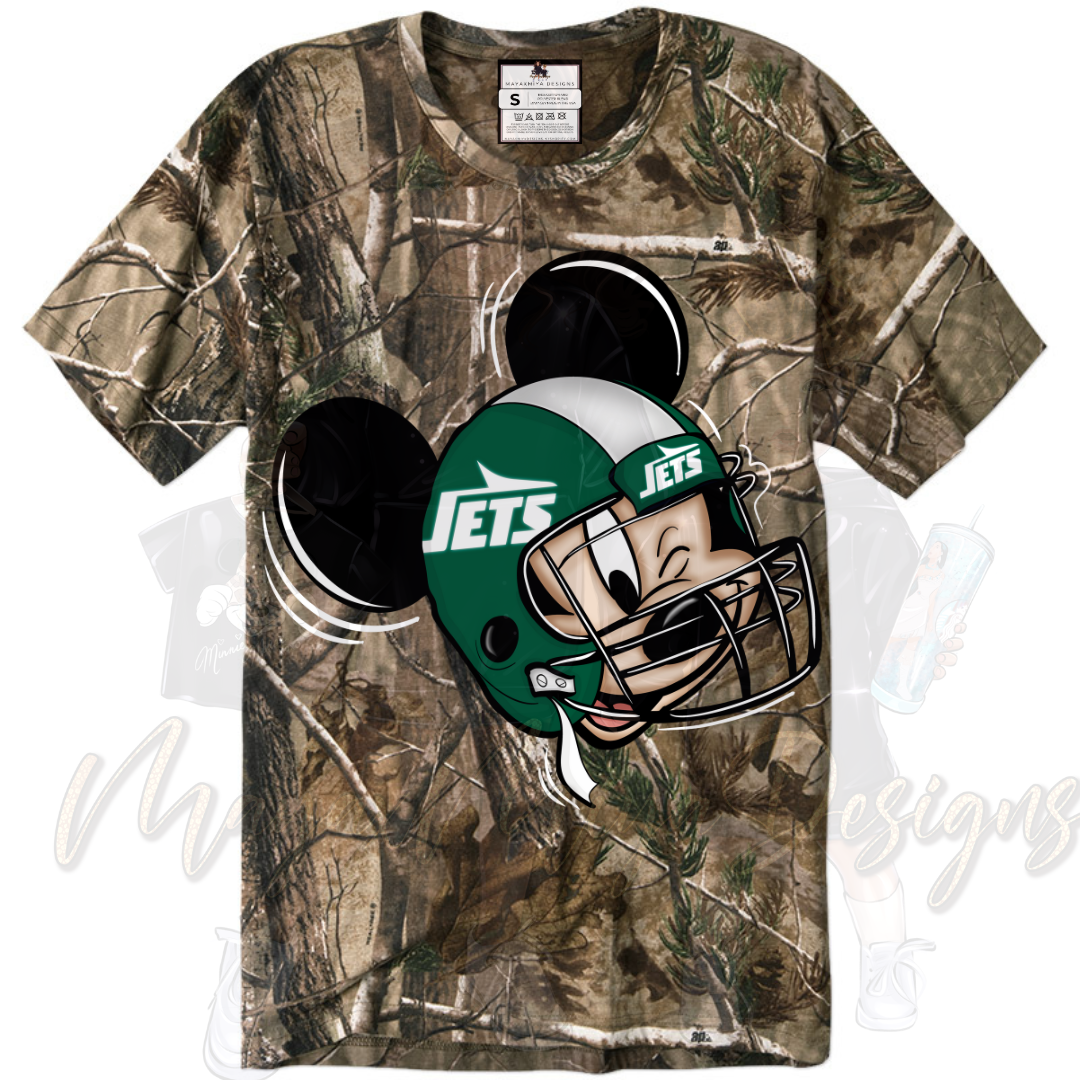 CUSTOM CAMO TEAM SHIRT