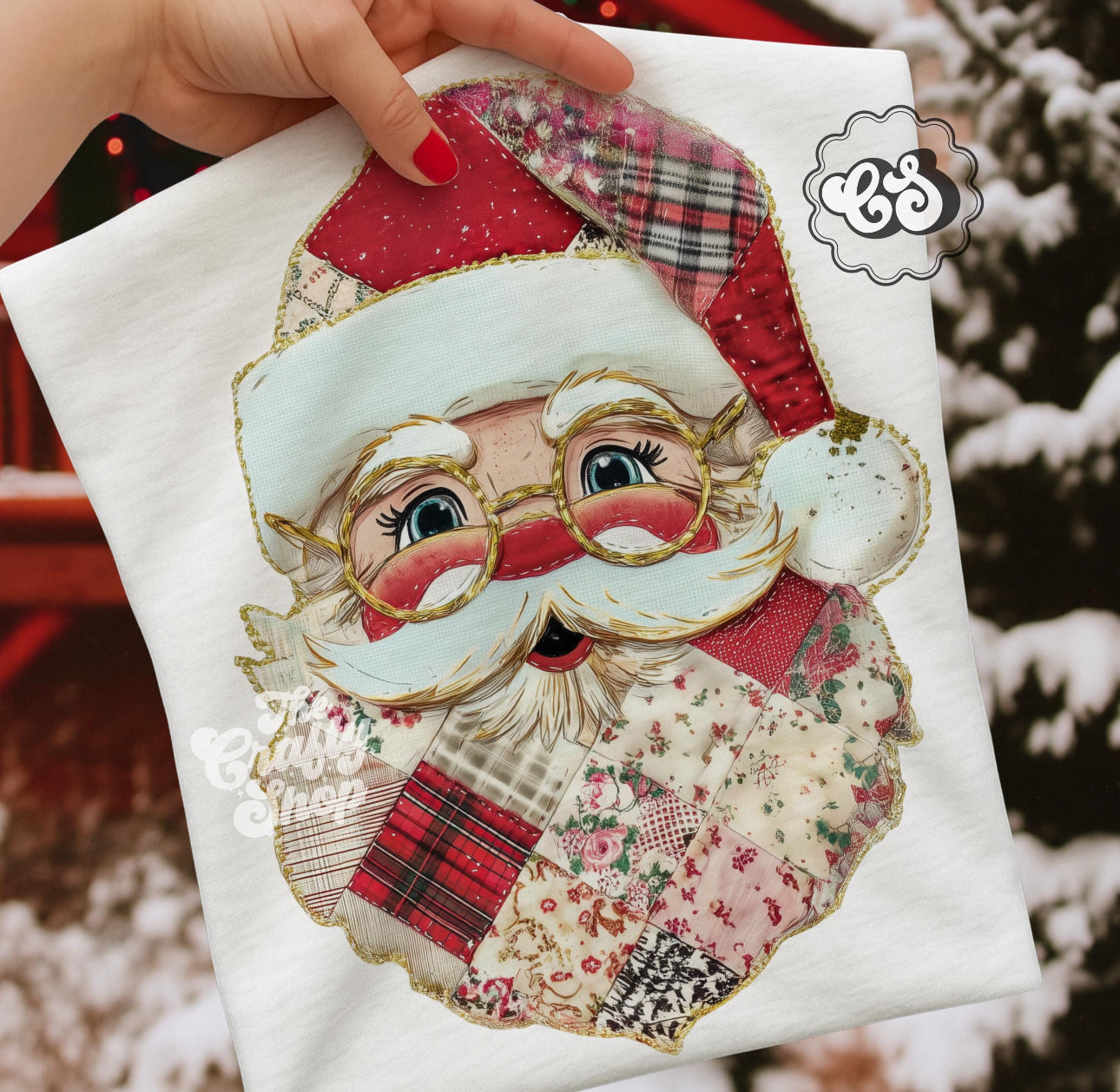 SANTA XMAS DTF TRANSFERS