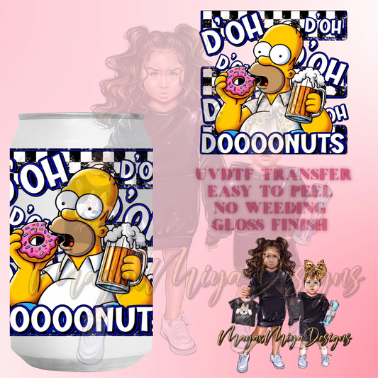 HOMER S UVDTF DECAL