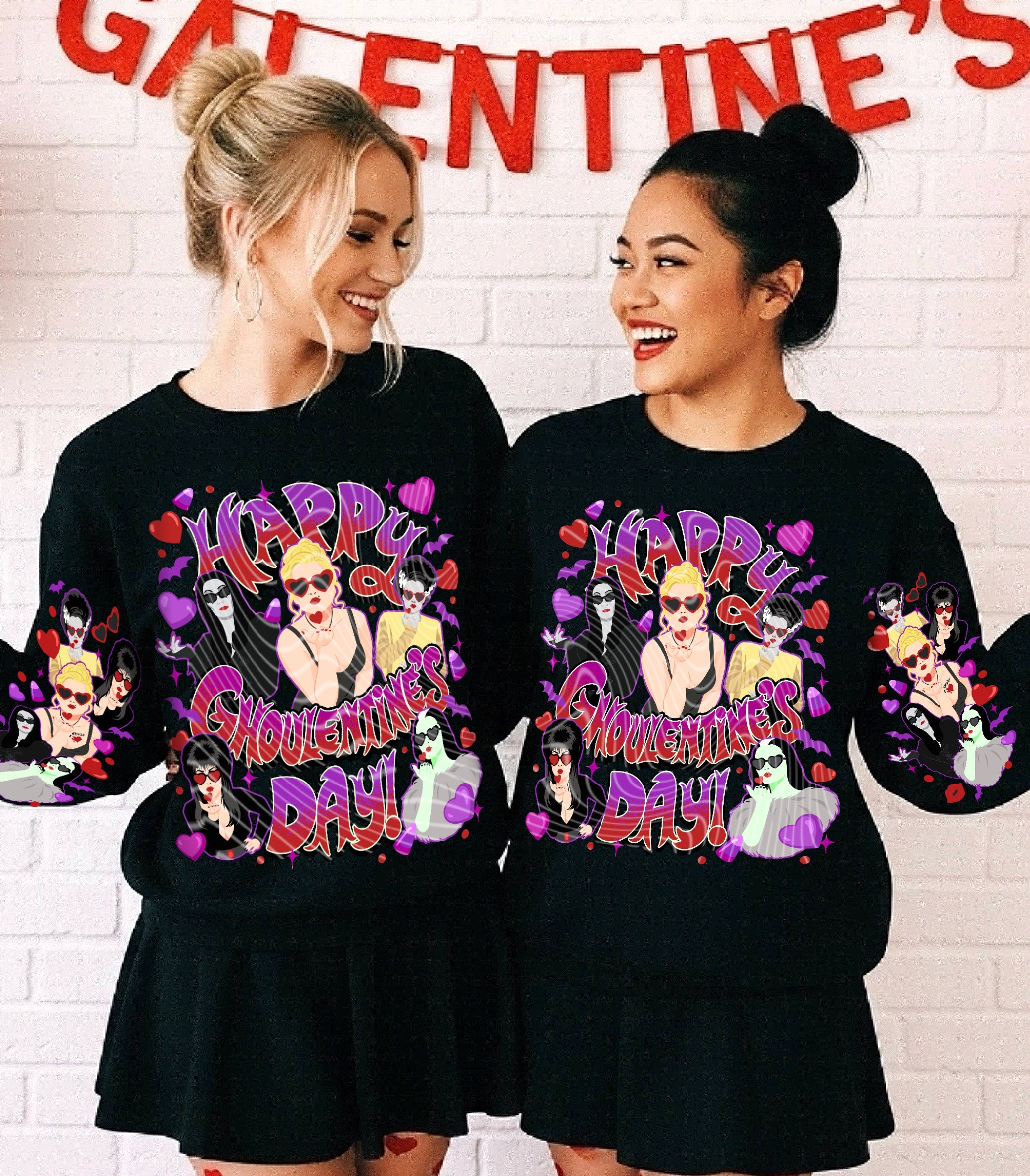 HAPPY GHOULENTINES DAY DTF TRANSFERS