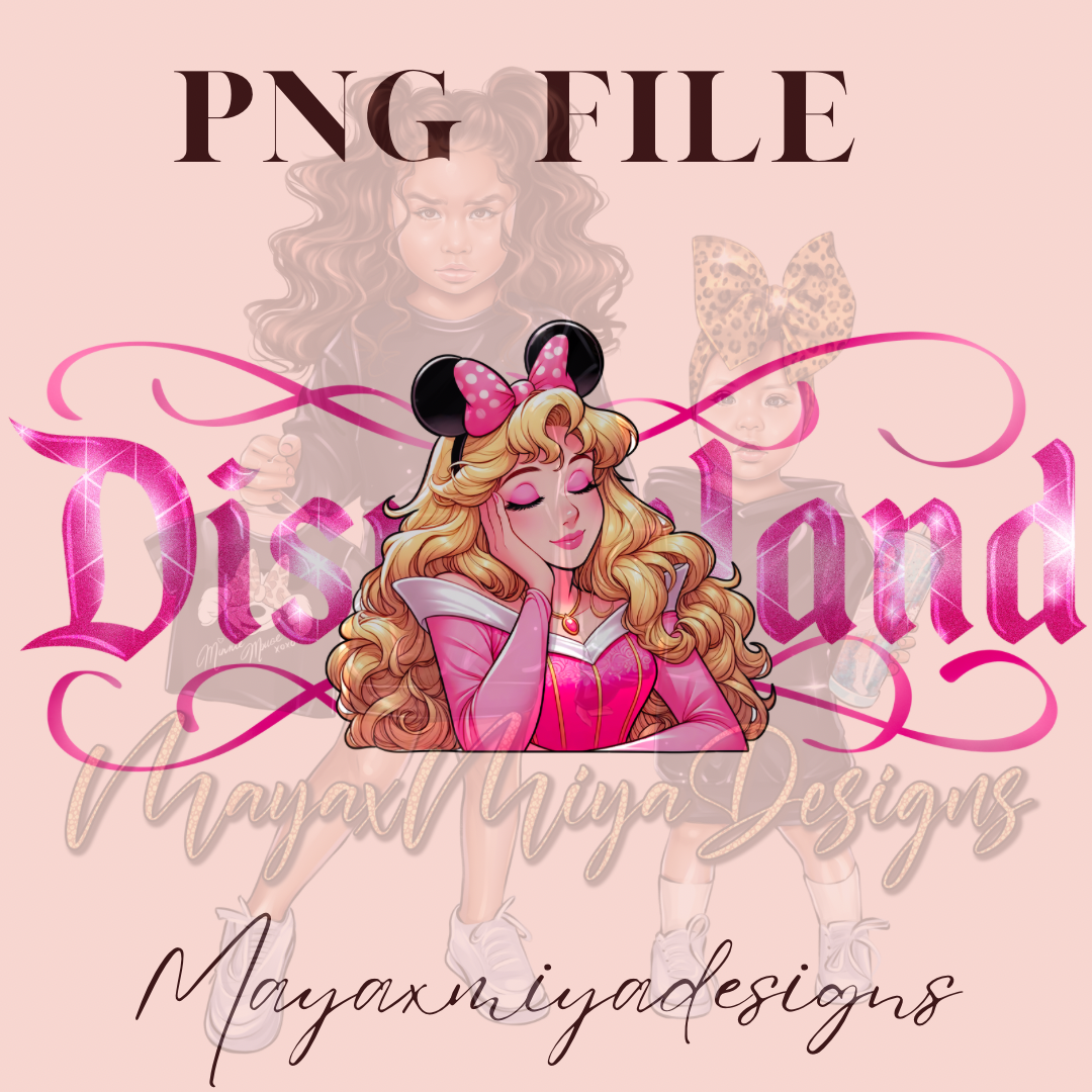 PRINCESS AR DREAM BIG PNG WRAP