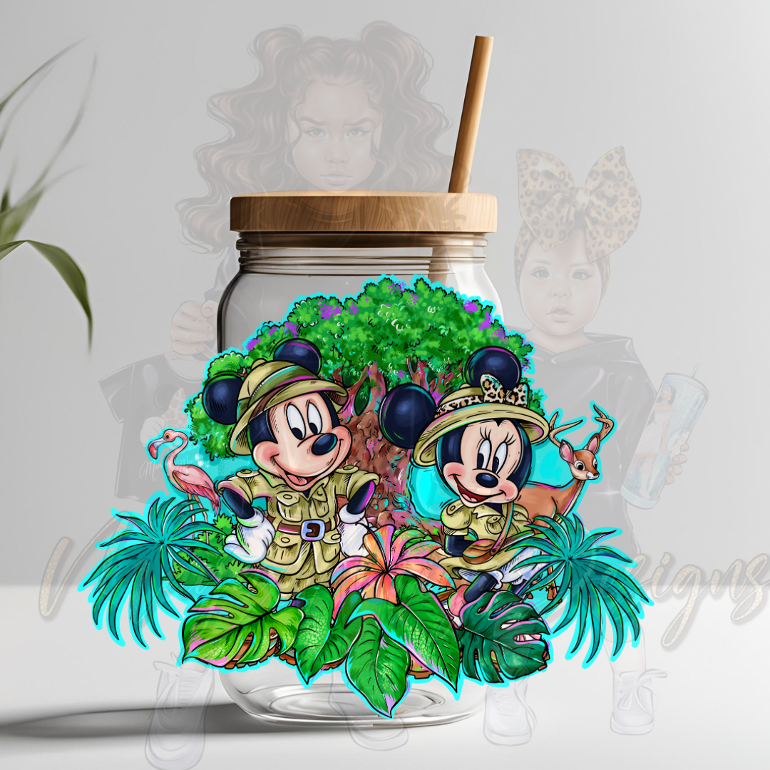 M&M IN TREE UVDTF DECAL