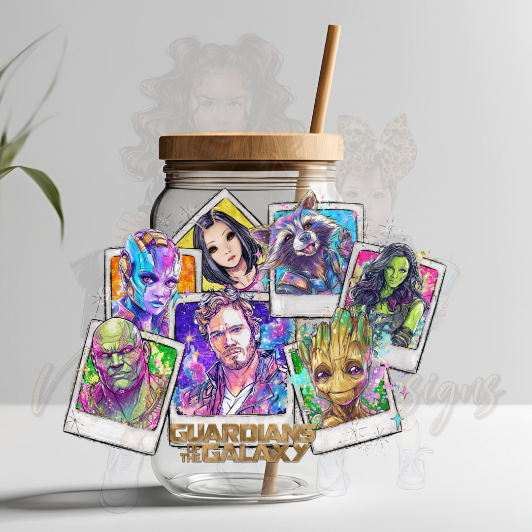 GOTG FRIENDS UVDTF DECAL