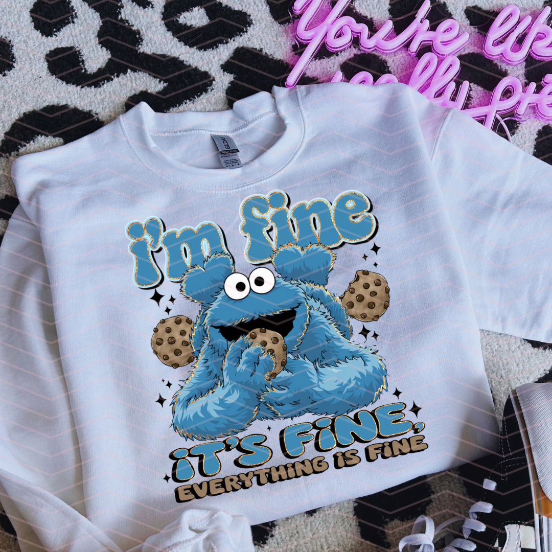 IM FINE COOKIE MNSTR DTF TRANSFERS