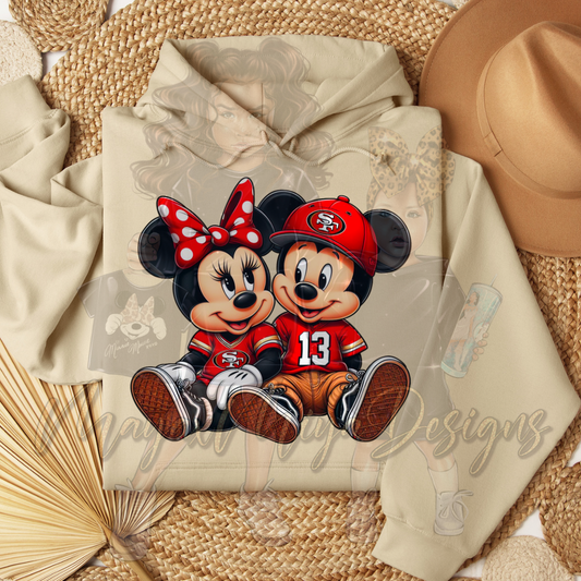 M&M SF 49ERS KIDS DTF TRANSFER