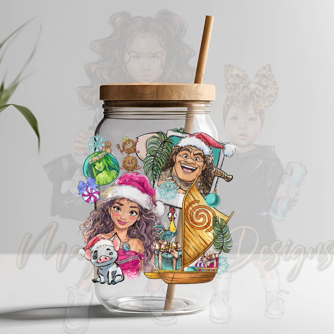 PRINCESS M CHRISTMAS PHOTOS UVDTF DECAL