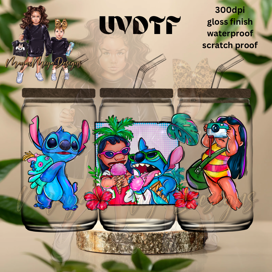 L & ST HAWAII FRIENDS UVDTF WRAP