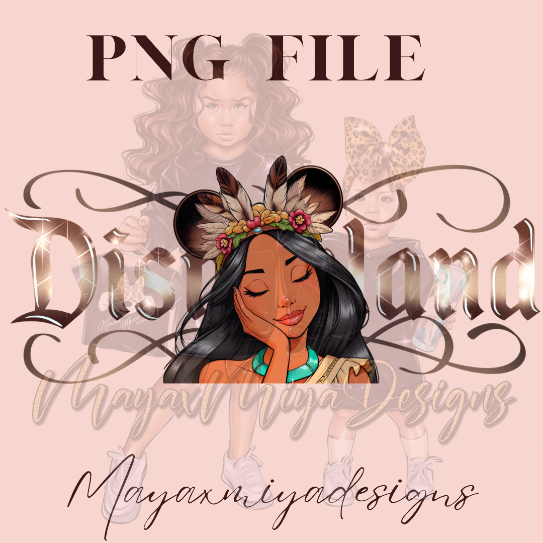 PRINCESS P DREAM BIG PNG WRAP