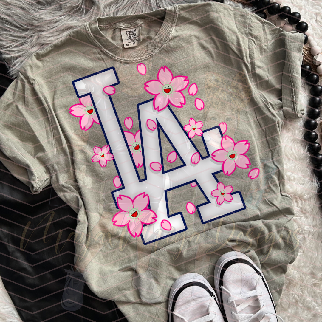 LA FLOWERS DTF TRANSFERS