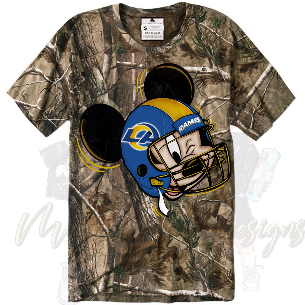 CUSTOM CAMO TEAM SHIRT