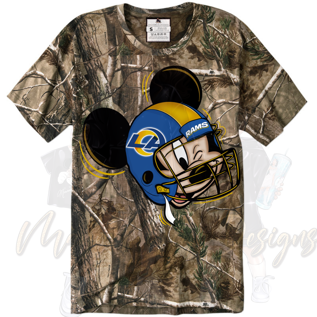 CUSTOM CAMO TEAM SHIRT