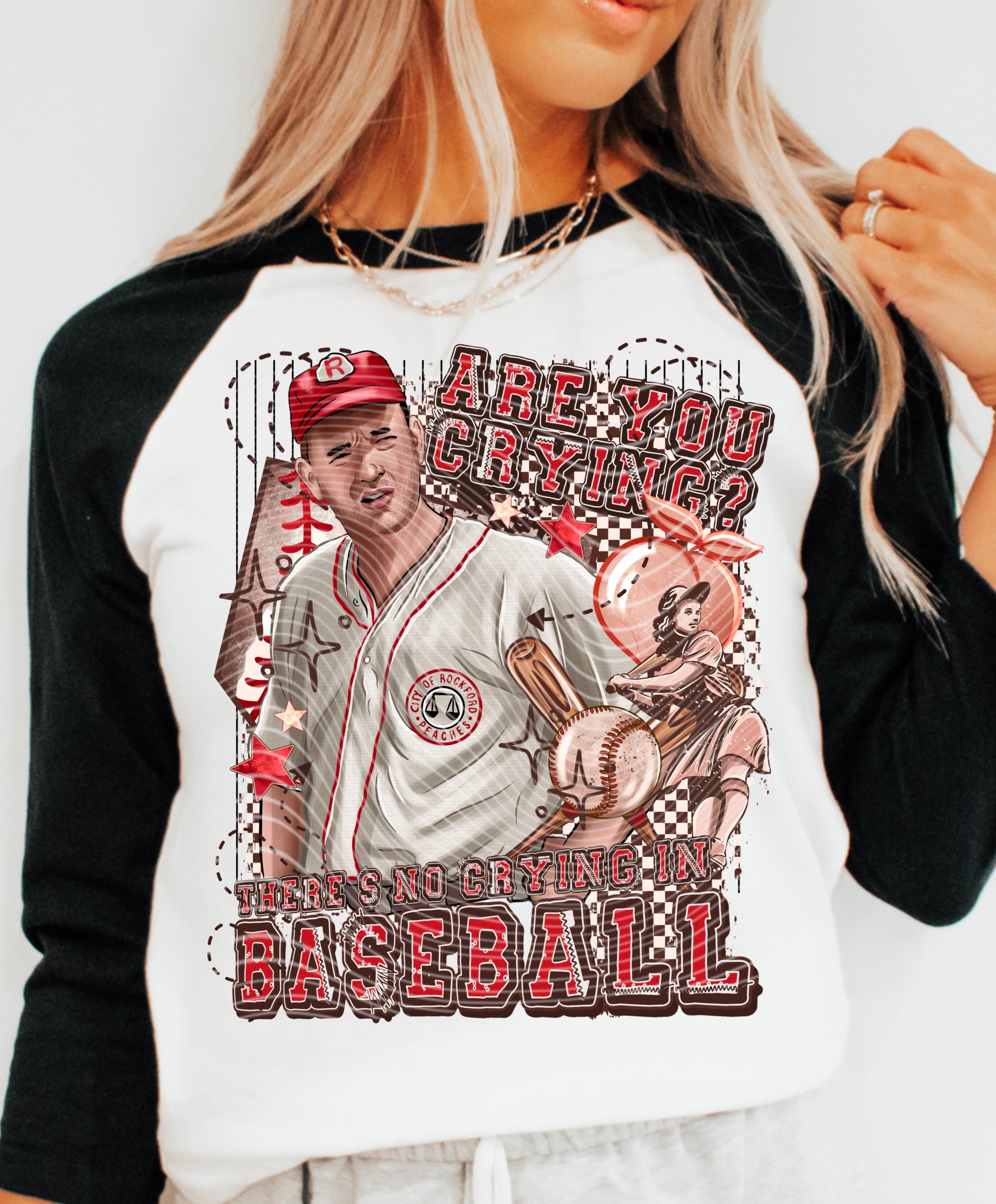 NO CRYING IN BASEBALL DTF TRANSFERS