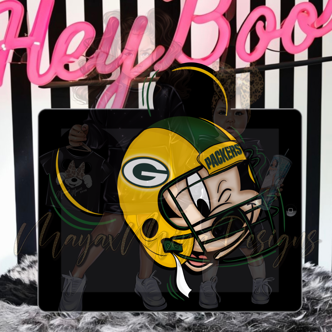 M BOY MOUSE GRNBAY PCKRS PNG