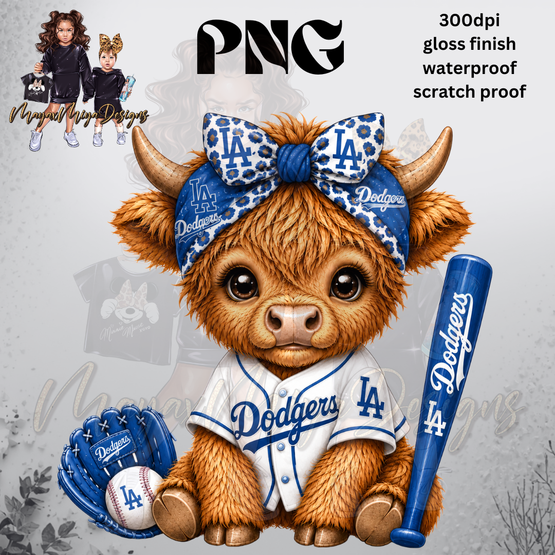 HIGHLAND COW DDGRS PNG