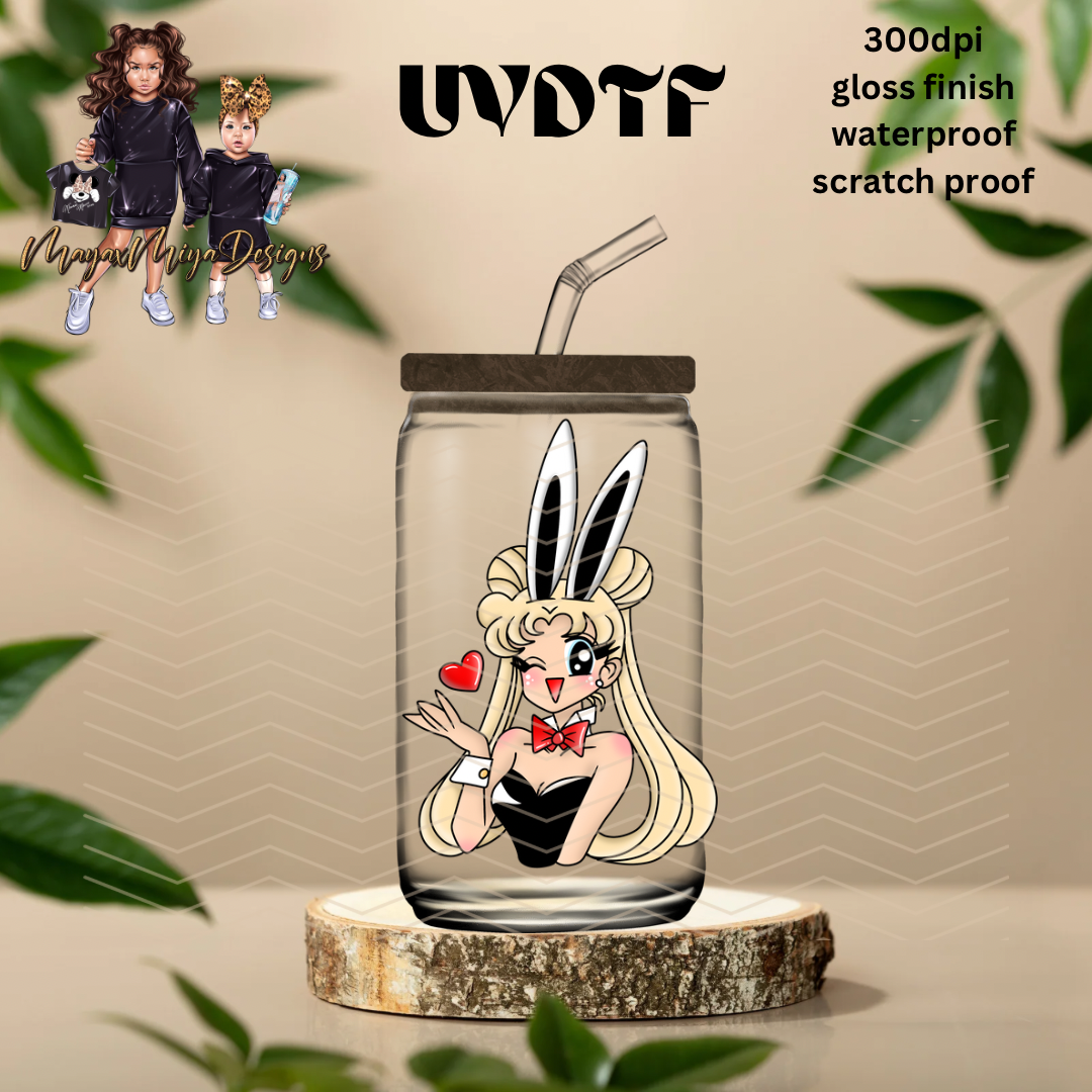 SM BUNNY UVDTF DECAL