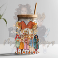 PRINCESSES IN FALL SEASON UVDTF DECAL