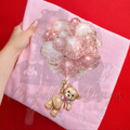 BALLOON BEAR RHINESTONES DTF TRANSFERS