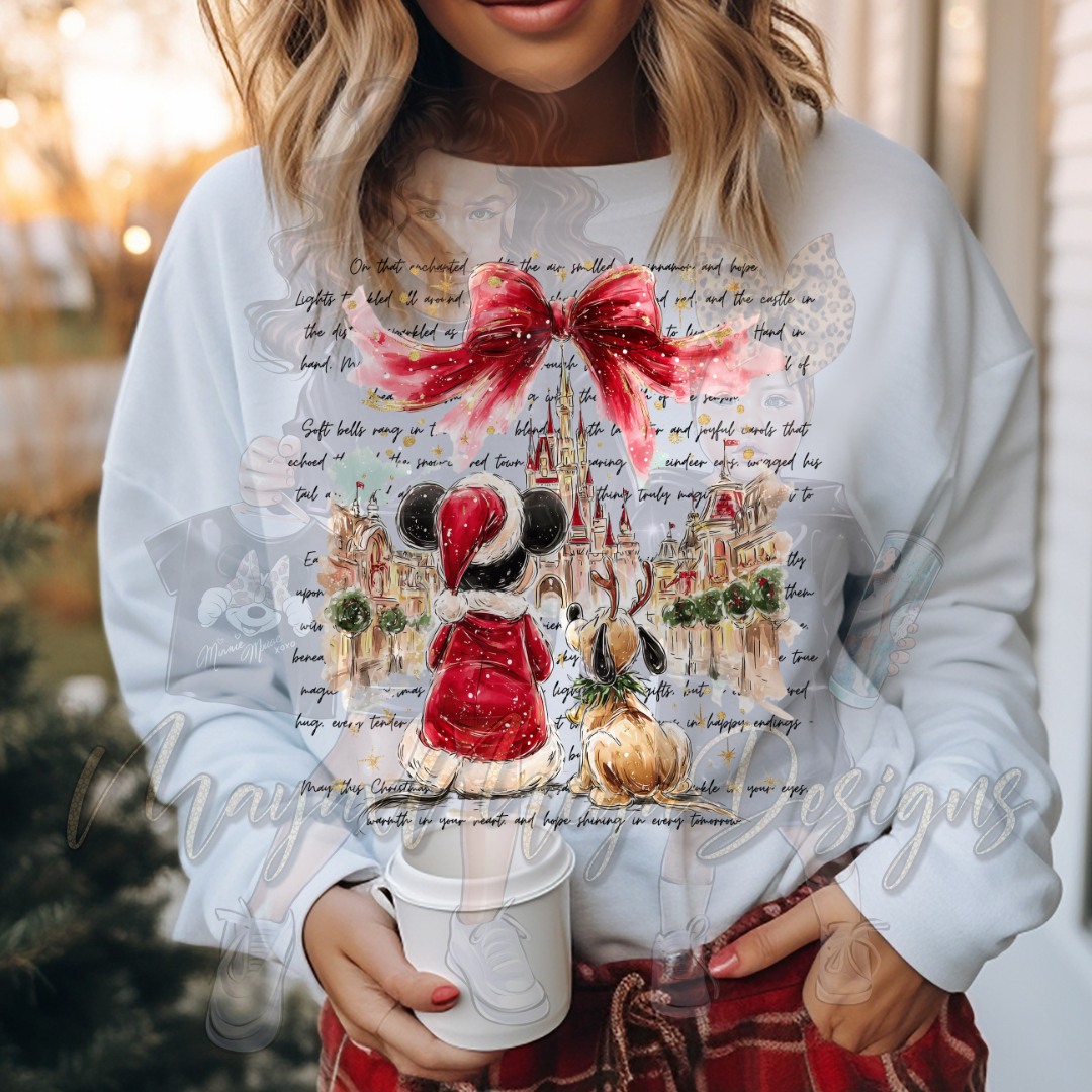 M & P CHRISTMAS PALS FOREVER DTF TRANSFERS