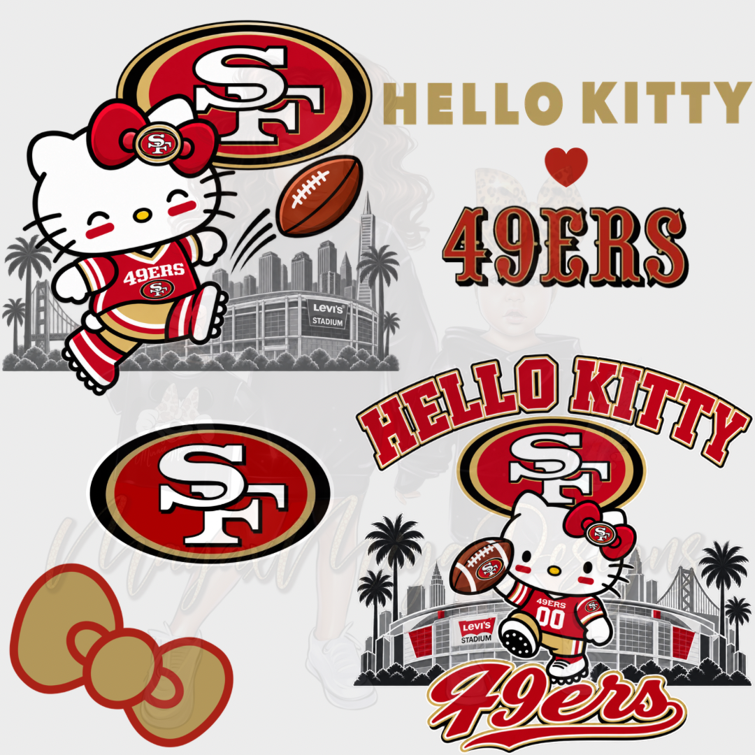 HK 49ERS FOOTBALL PNG BUNDLE