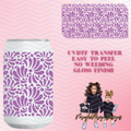 PURPLE TALAVERA UVDTF WRAP