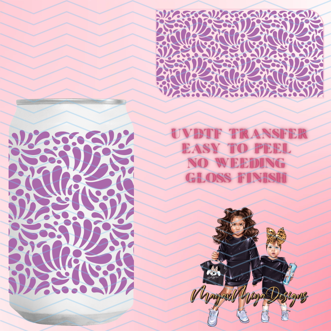 PURPLE TALAVERA UVDTF WRAP