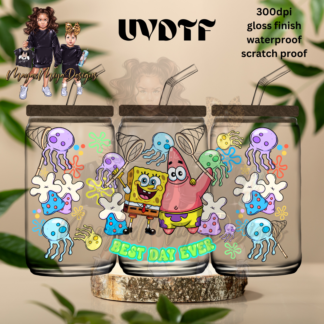 SB SQP BEST DAY EVER JELLYFISH UVDTF WRAP