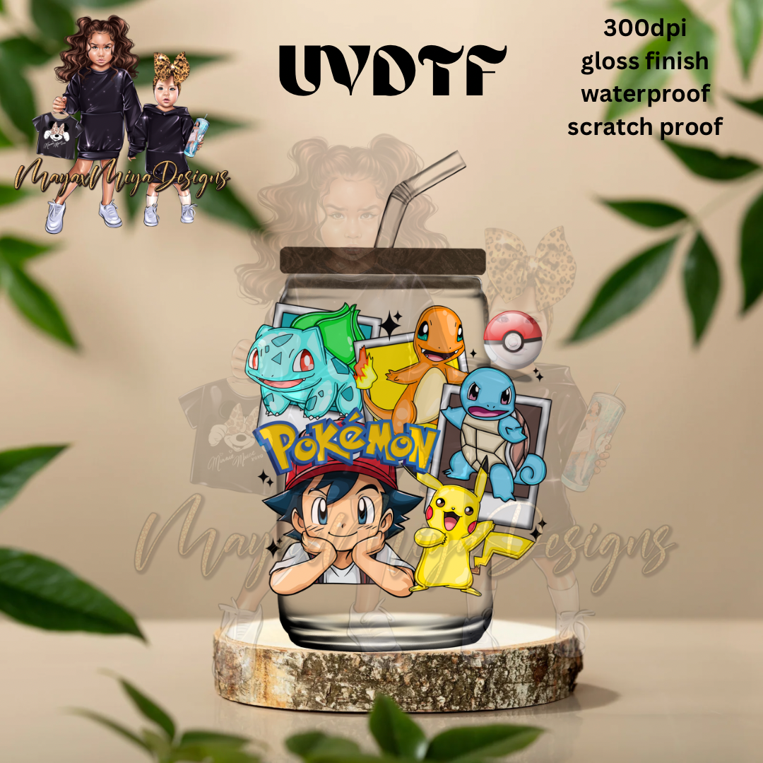 PMON MASHUP UVDTF DECAL