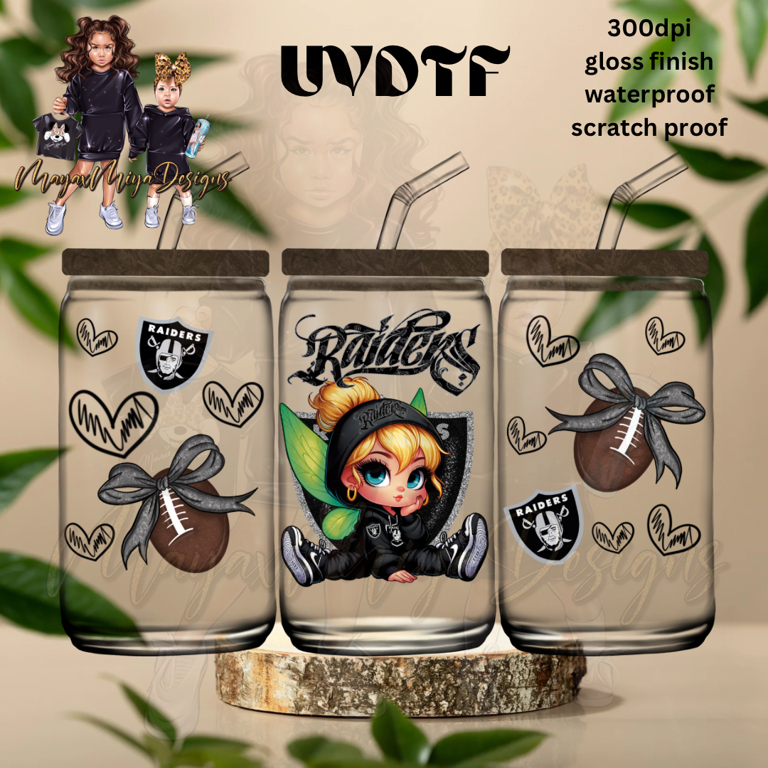 PRINCESS TB LVR FAN UVDTF WRAP