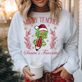 MERRY TEACHER SANTAS FAVORITE DTF TRANSFERS