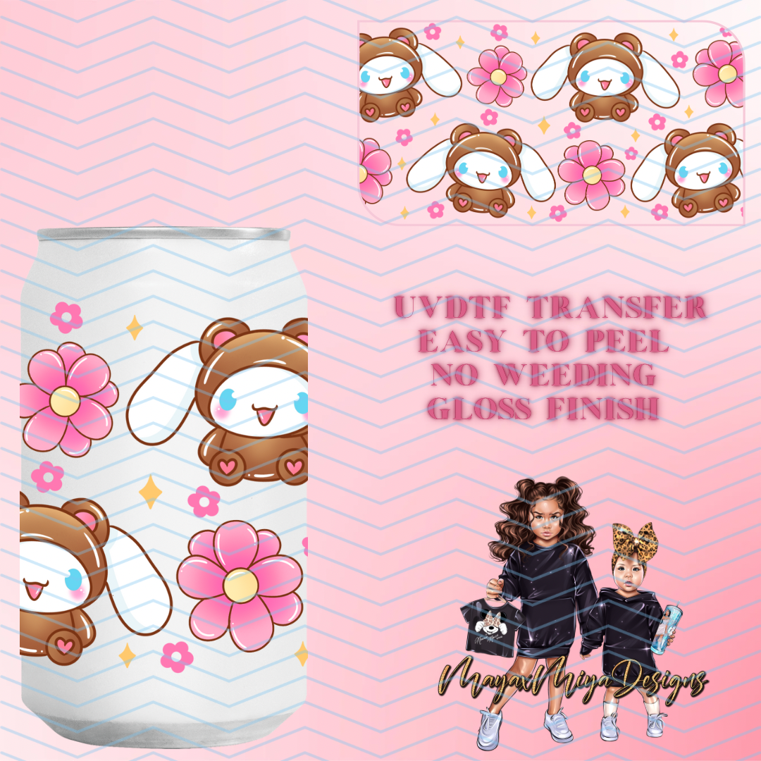 UVDTF CR PINK FLOWER WRAP